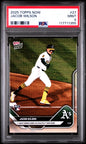 Graded 2025 Topps Now Jacob Wilson #27 Rookie RC Baseball Card PSA 9 Mint