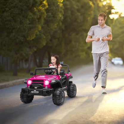 6 Colors Kids Ride-On Truck with Remote Control - Battery Powered Electric Car for Gifting