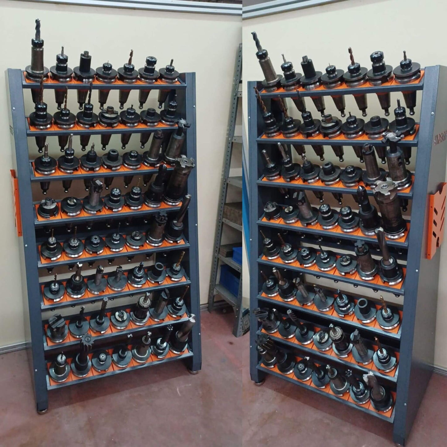 60-Inch Heavy-Duty Multifunction CNC Tool Rack Holder Organizer (SAK80412)