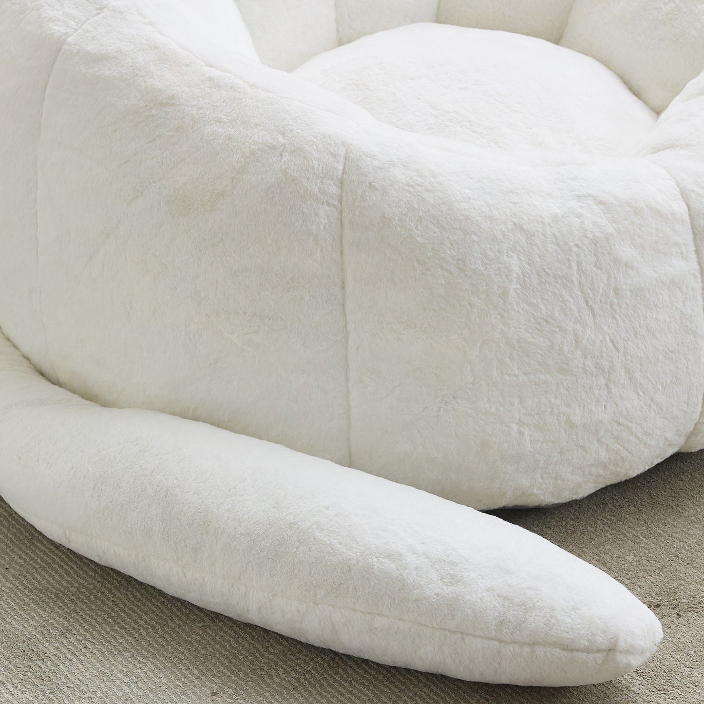 Cat Shaped Bean Bag Sofa With Long Tail