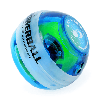 DFX Powerball Blue Gyroscope Hand Exerciser with Powerdock