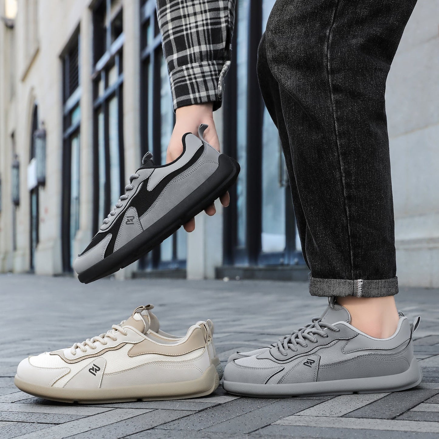 Summer New Arrival Casual Sneakers With A Wide Last And Breathable Design
