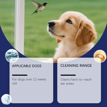 Yegbong Dog Ear Cleaner Contains Mint  For Gentle, Odor-Free Daily Care