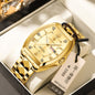 Waterproof Luminous Barrel-shaped Quartz Mens Watch