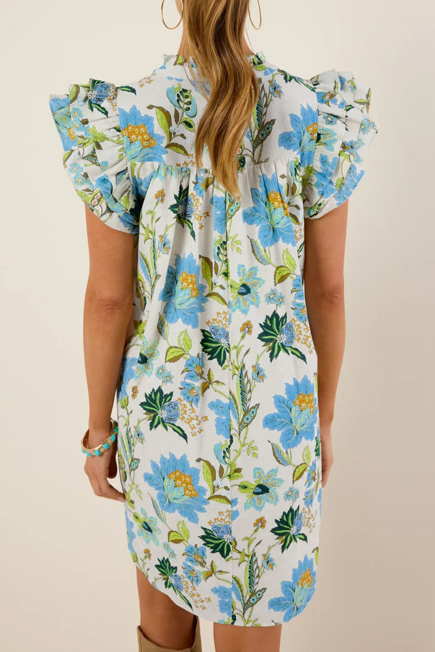 Giuliana Sleeve Shift Mini Dress