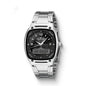 Mens Alloy Quartz Watch With A Steel Bracelet