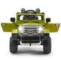 12V Electric Ride-On Truck for Kids in Green, Black, or Camouflage