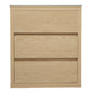 Double Sinks Bathroom Vanity Set with 2 Ceramic Basins