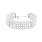 Handmade Beaded Multi Layer Pearl Necklace Statement