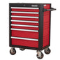 7-Drawer Rolling Tool Chest with Locking Wheels & Drawers