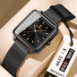 Womens Quartz Square Watch