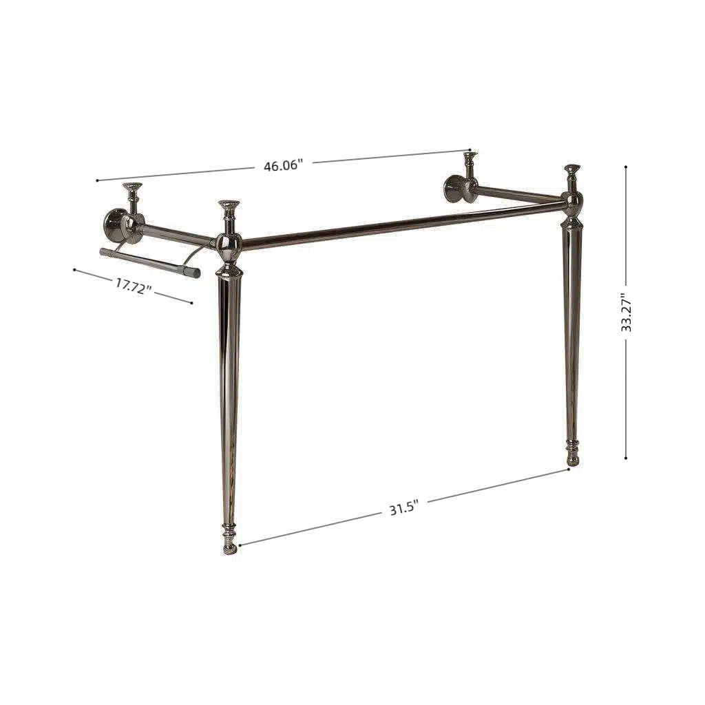 VICI 48" Freestanding Bathroom Vanity Iron Leg