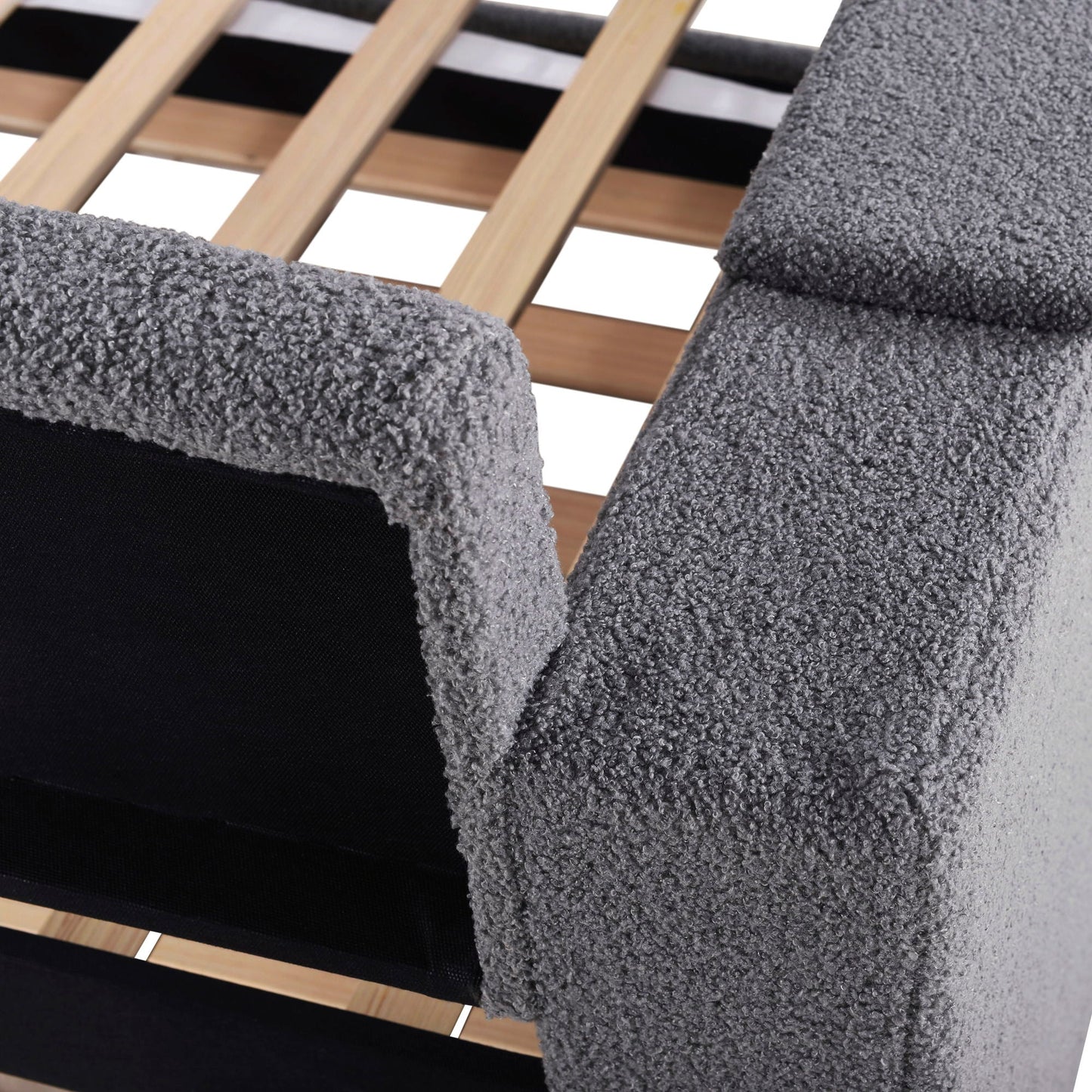 Upholstered Daybed With Storage Armrests, Trundle And Latest Integrated tooth Audio System