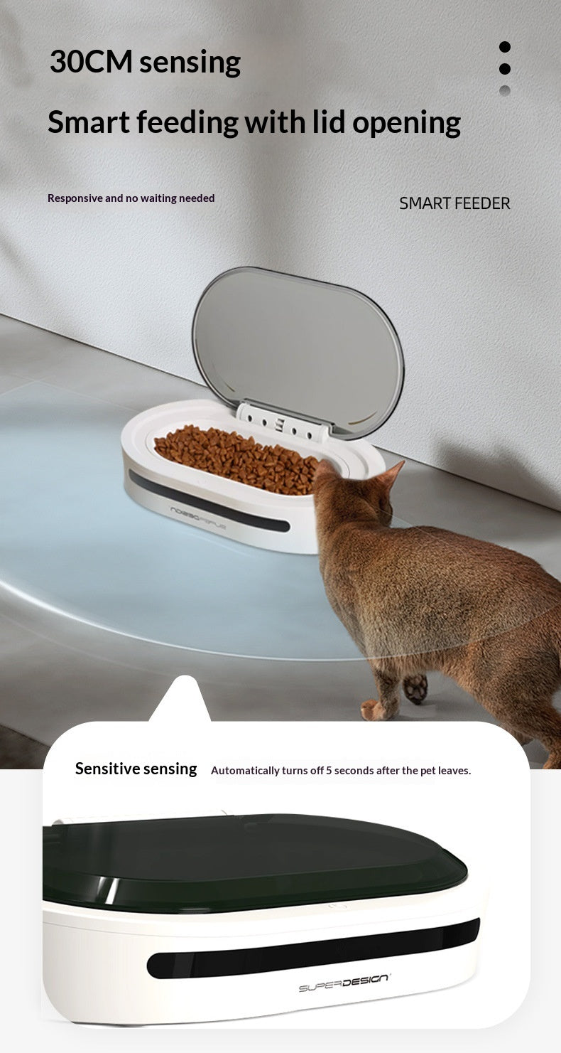 Sensor-Activated Smart Automatic Cat Feeder