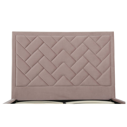 Crosby - Bed With Upholstered Headboard And Slats