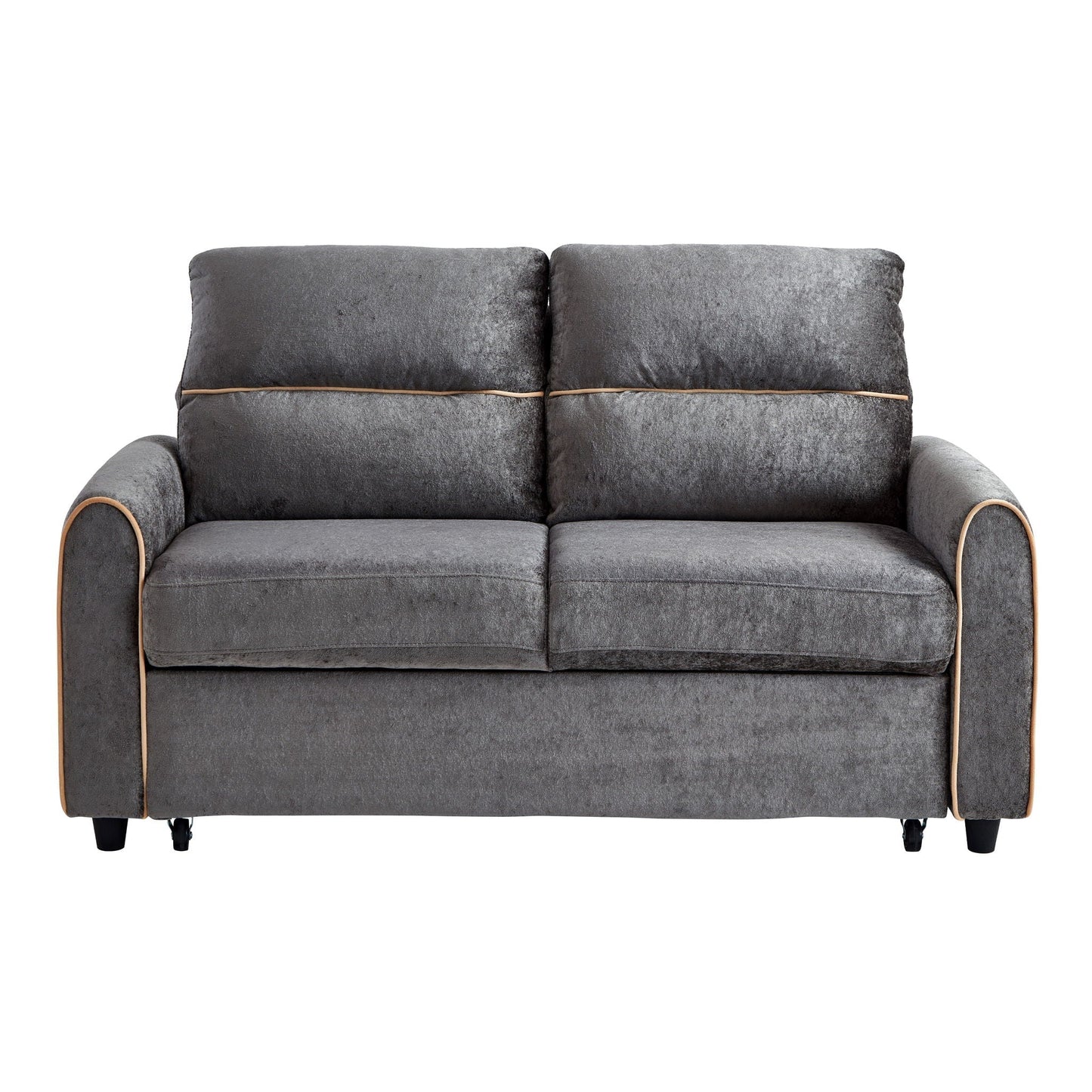 Pull Out Sofa Bed With Adjustable Backrest And USB Charging Ports