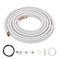 25FT Mini Split Line Set, 1/4" & 3/8" O.D