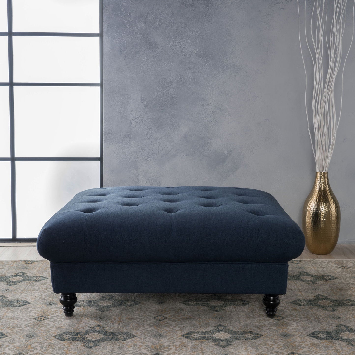 Madrid Tufted Ottoman Footrest