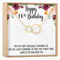60th Birthday Necklace, Multiple Styles