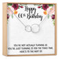 60th Birthday Necklace, Multiple Styles