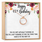 60th Birthday Necklace, Multiple Styles