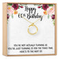 60th Birthday Necklace, Multiple Styles