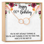 60th Birthday Necklace, Multiple Styles