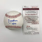 Autographed/Signed Randy Johnson HOF 15 Rawlings Official Major League Baseball ROML JSA COA Auto