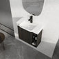 24" Wall-Mounted Bathroom Vanity