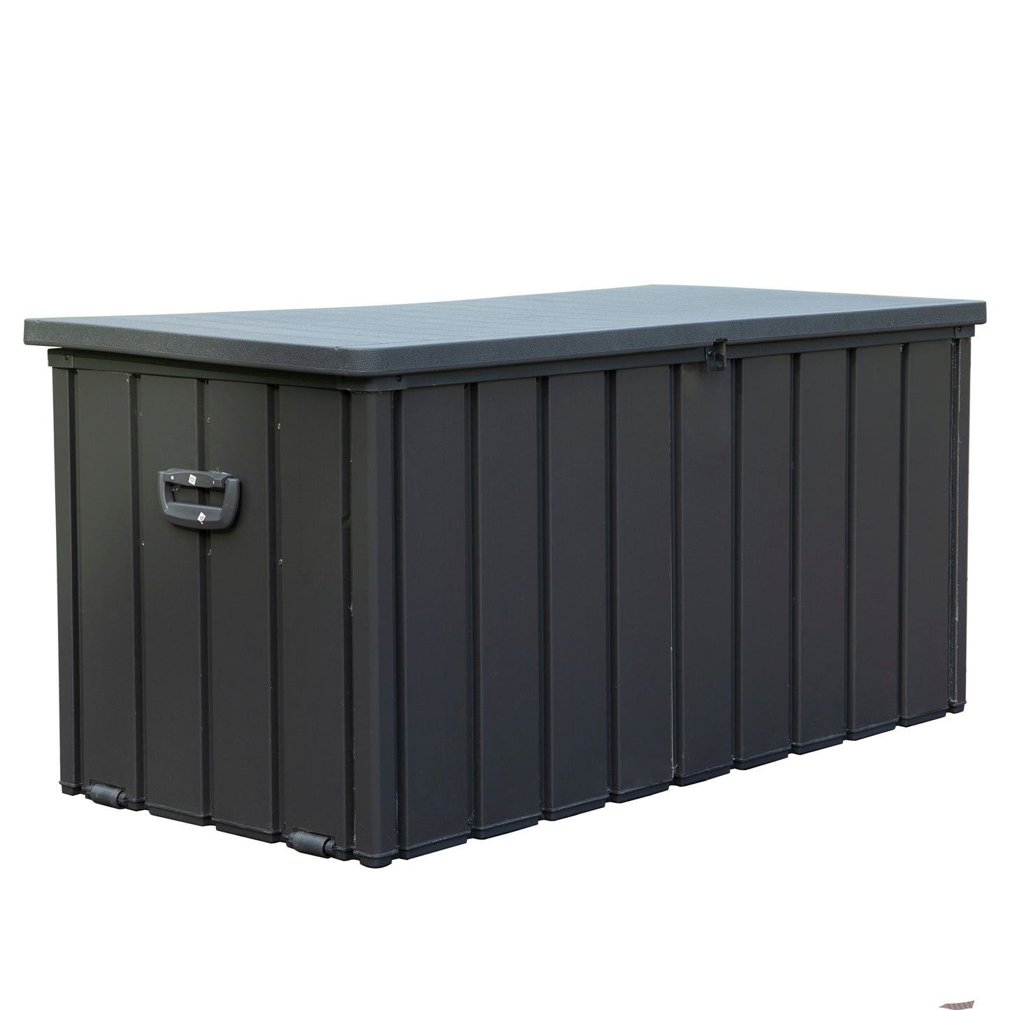 100 Gallon Outdoor Storage Deck Box Waterproof, Large Patio Storage Bin