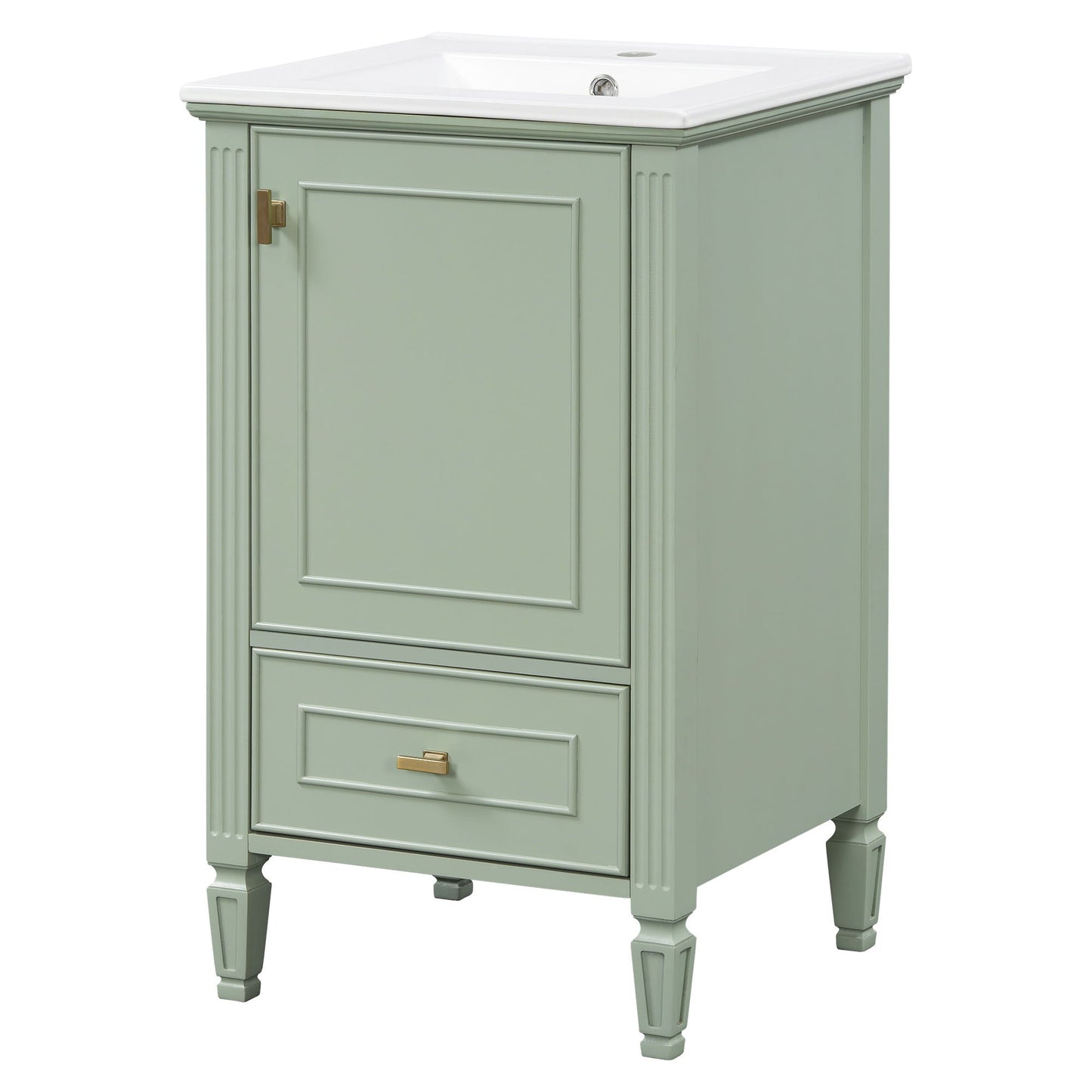 Retro Bathroom Vanity With Sink