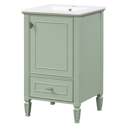 Retro Bathroom Vanity With Sink