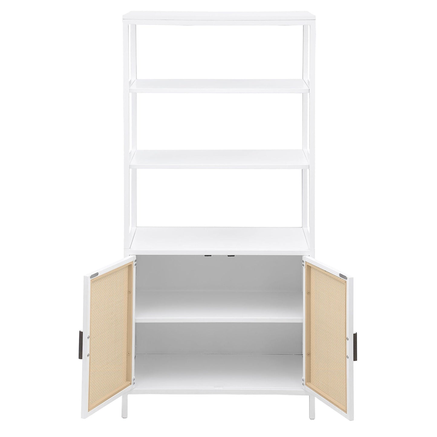 Kenneth - 3 Shelf Radio Weave Accent Cabinet