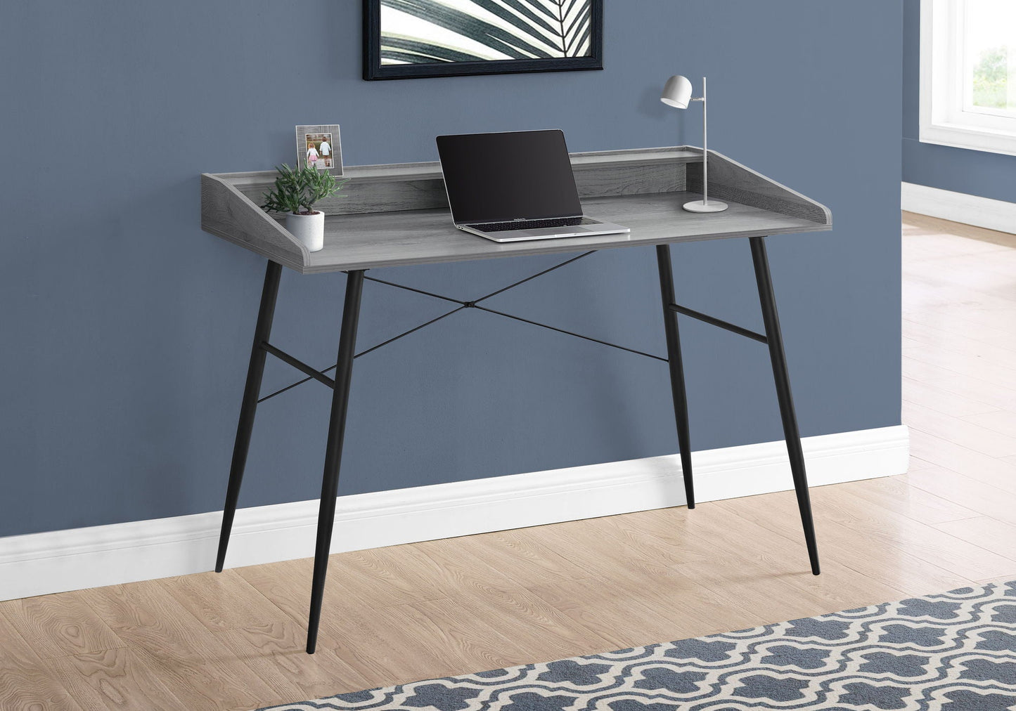 Computer Desk For Home Office With Storage Shelves