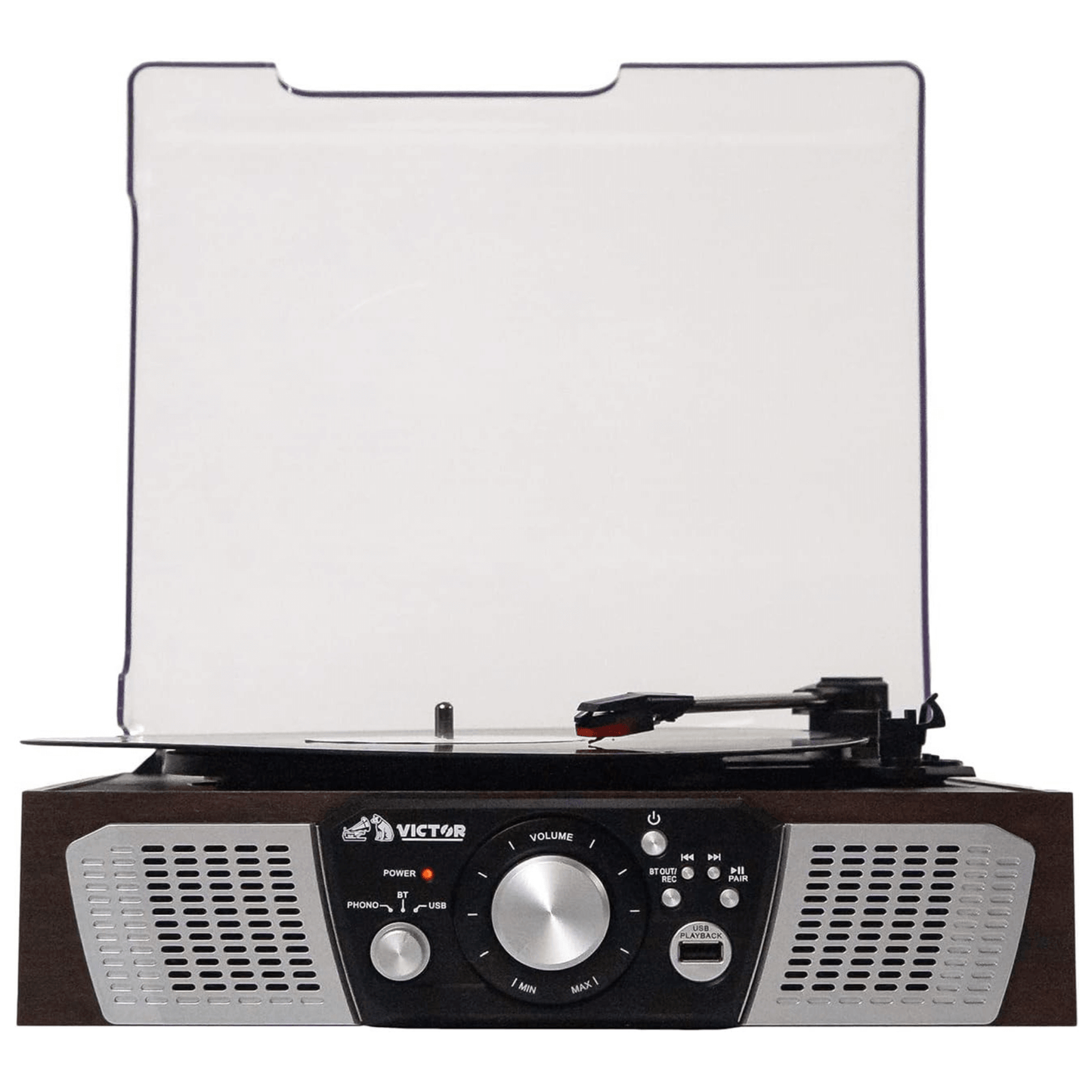 Victor Lakeshore 5-in-1 Hybrid BT Turntable System Espresso - Refurbished