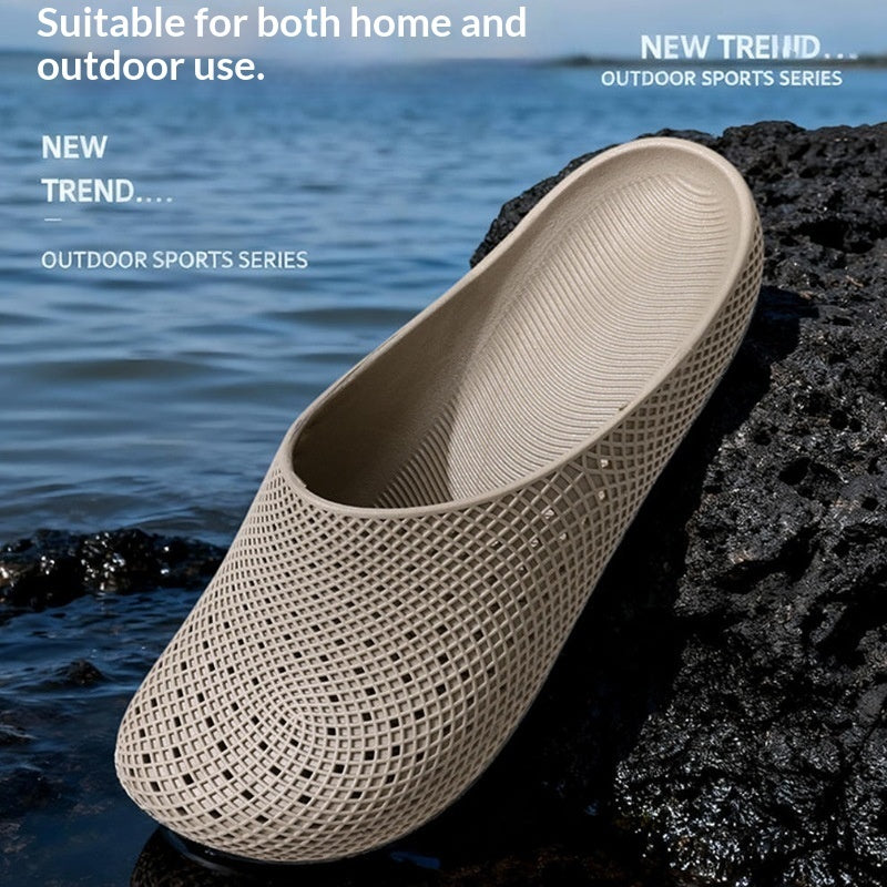 Mens Breathable Water Shoes Slip-On River-Walking Sandals