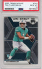 Graded 2020 Panini Mosaic Tua Tagovailoa #262 Rookie RC Football Card PSA 10 Gem Mint