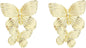 Faux Fur Pom Pom Tassel Drop Dangle Earrings Set