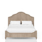 Elegant Design Panel Bed With Transitional Casual Design