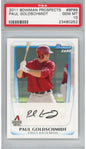 Graded 2011 Bowman Prospects Paul Goldschmidt #BP99 Rookie RC Baseball Card PSA 10 Gem Mint