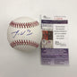 Autographed/Signed Josh Hader Brewers Rawlings Official Major League Baseball ROML JSA COA Auto
