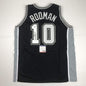 Autographed/Signed Dennis Rodman San Antonio Black Basketball Jersey PSA/DNA COA