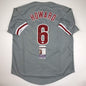 Autographed/Signed Ryan Howard 06 MVP Philadelphia Grey Baseball Jersey JSA COA