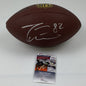 Autographed/Signed Jason Witten Dallas Cowboys Wilson Brown Full Size Football JSA COA
