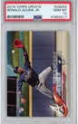 Graded 2018 Topps Update Ronald Acuna Jr. #US252 Rookie RC Baseball Card PSA 10 Gem Mint