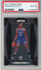 Graded 2017-18 Panini Prizm Markelle Fultz #1 Rookie RC Basketball Card PSA 10 Gem Mint