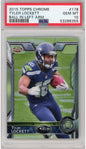 Graded 2015 Topps Chrome Tyler Lockett #178 Ball in Left Arm Rookie RC Football Card PSA 10 Gem Mint