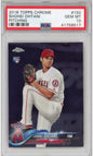 Graded 2018 Topps Chrome Shohei Ohtani #150 Pitching Rookie RC Baseball Card PSA 10 Gem Mint