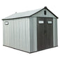 8X10FT Outdoor Resin Storage Shed