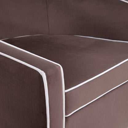 Kendall - Swivel Chair With Barrel Back Design